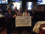 Check presentation to 2017 Charities